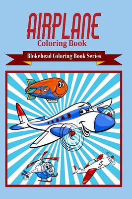 Book cover for Airplane Coloring Book