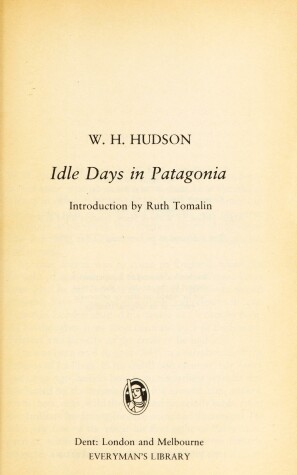 Book cover for Idle Days in Patagonia