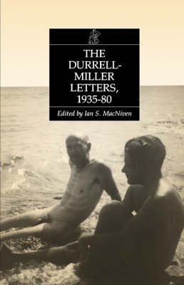 Book cover for The Durrell-Miller Letters