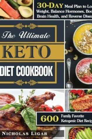 Cover of The Ultimate Keto Diet Cookbook