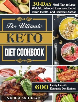 Book cover for The Ultimate Keto Diet Cookbook