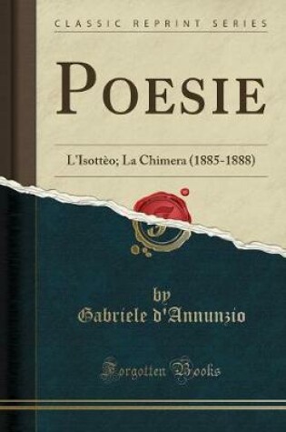 Cover of Poesie