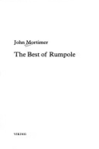Cover of Best of Rumpole