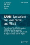 Book cover for IUTAM Symposium on Flow Control and MEMS