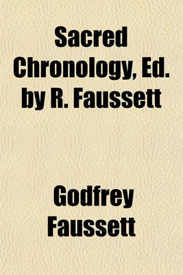 Book cover for Sacred Chronology, Ed. by R. Faussett