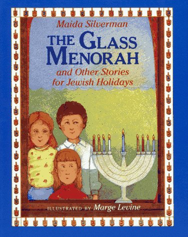 Book cover for "The Glass Menorah" and Other Stories for Jewish Holidays