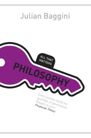 Cover of Philosophy: All That Matters