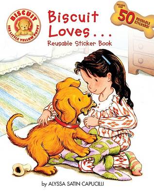 Book cover for Biscuit Loves... Reusable Sticker Book