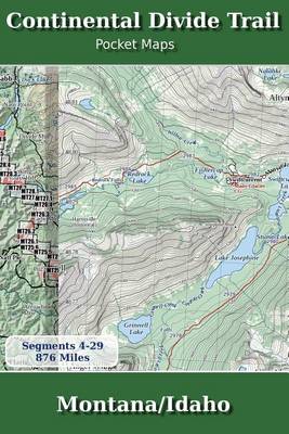 Book cover for Continental Divide Trail Pocket Maps - Montana/Idaho