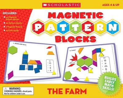 Book cover for The Farm Magnetic Pattern Blocks