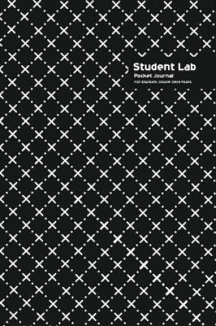 Cover of Student Lab Pocket Journal 6 x 9, 102 Sheets, Double Sided, Non Duplicate Quad Ruled Lines, (Black)