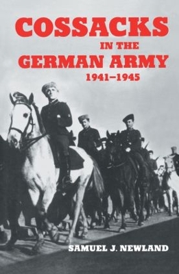 Book cover for Cossacks in the German Army 1941-1945