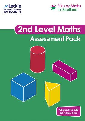 Book cover for Primary Maths for Scotland Second Level Assessment Pack