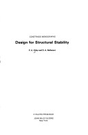 Book cover for Kirby: Design for Structural Stability