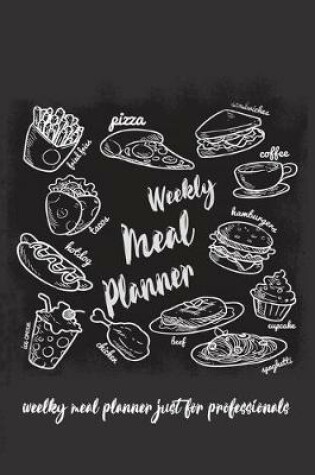 Cover of weekly meal for professionals