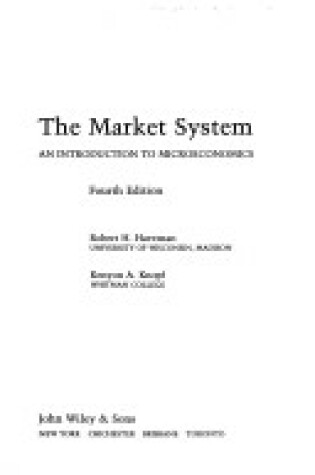 Cover of Market System