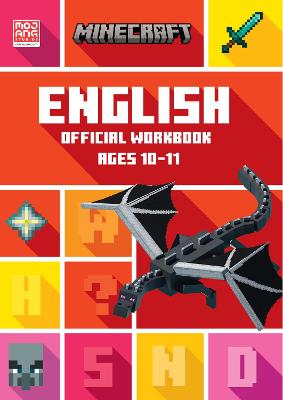 Book cover for Minecraft English Ages 10-11