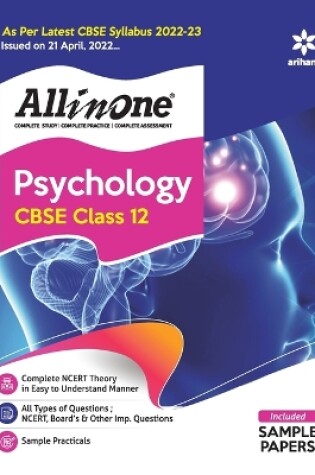 Cover of Cbse All in One Psychology Class 12 2022-23 (as Per Latest Cbse Syllabus Issued on 21 April 2022)