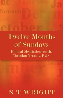 Book cover for Twelve Months of Sundays