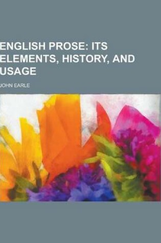 Cover of English Prose