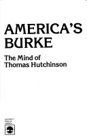 Book cover for America's Burke