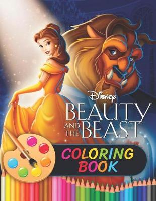 Book cover for Beauty and the Beast Coloring Book