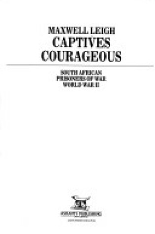 Cover of Captives Courageous