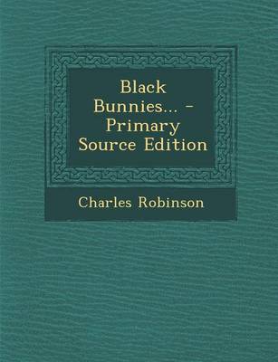 Book cover for Black Bunnies...
