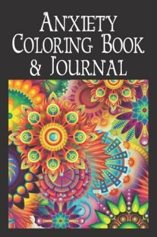 Cover of Anxiety Coloring Book & Journal