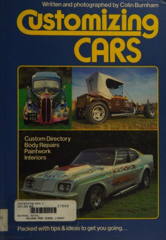 Book cover for Customizing Cars