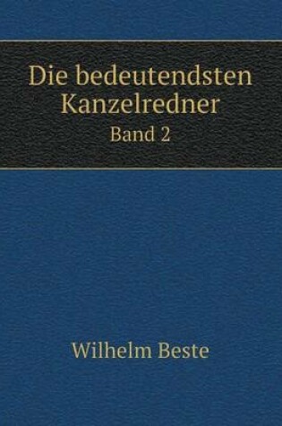 Cover of Die bedeutendsten Kanzelredner Band 2