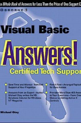 Cover of Visual Basic Answers!