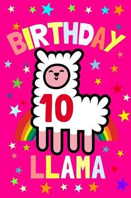 Book cover for Birthday Llama 10