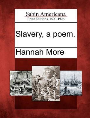 Book cover for Slavery, a Poem.