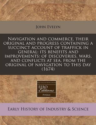 Book cover for Navigation and Commerce, Their Original and Progress Containing a Succinct Account of Traffick in General