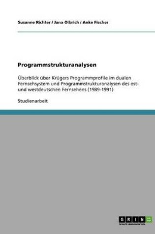 Cover of Programmstrukturanalysen