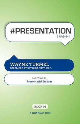 Book cover for # Presentation Tweet Book01
