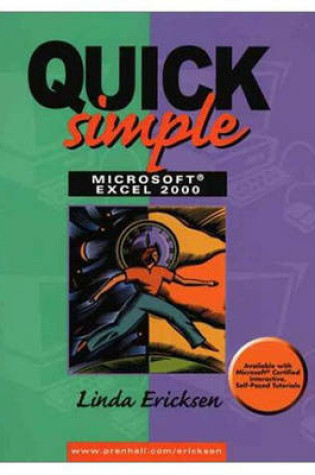 Cover of Quick, Simple Microsoft Excel 2000