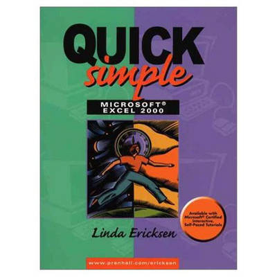 Book cover for Quick, Simple Microsoft Excel 2000