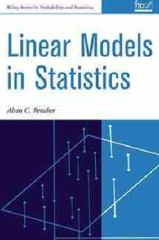 Cover of Linear Models in Statistics