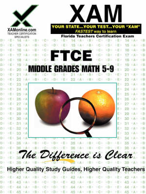 Book cover for FTCE Middle Grades Math 5-9