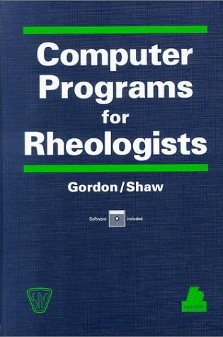 Cover of Computer Programmes for Rheologists