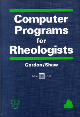 Book cover for Computer Programmes for Rheologists