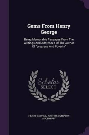 Cover of Gems from Henry George