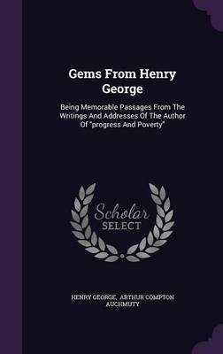 Book cover for Gems from Henry George