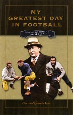 Book cover for My Greatest Day in Football