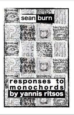 Book cover for Responses to Monochords by Yannis Ritsos