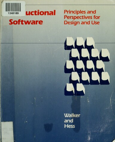 Book cover for Instructional Software