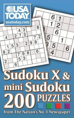 Book cover for USA Today Sudoku X and Mini Sudoku