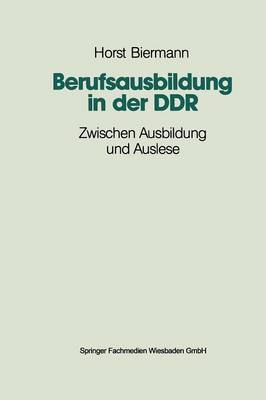Book cover for Berufsausbildung in der DDR